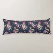 Coussins Longs Oiseaux et fleurs (Devant)