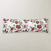 Coussins Longs Oiseaux motifs et papillons floraux sans soudure (Dos)