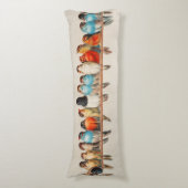 Coussins Longs Oiseaux tropicaux (Devant (Vertical))
