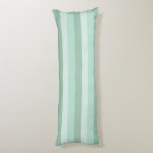 Coussins Longs Ombre à rayures vertes (Dos (Vertical))