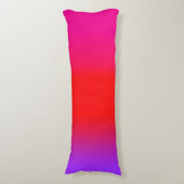 Coussins Longs Ombre rouge violet magenta Festive (Devant (Vertical))