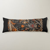 Coussins Longs Oni Samurai Motard Halloween (Devant)