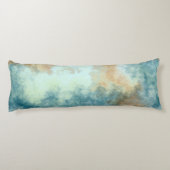 Coussins Longs Or et Turquoise (Dos)