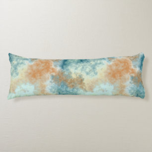 Coussins Longs Or et Turquoise