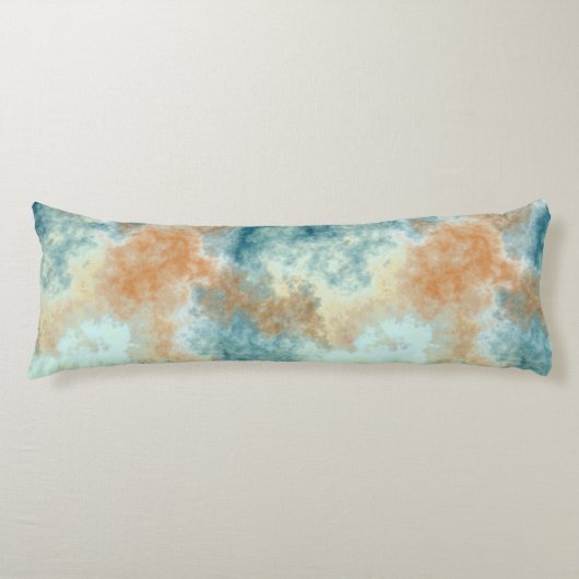 Coussins Longs Or et Turquoise (Devant)