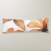 Coussins Longs Orange flower (Dos)