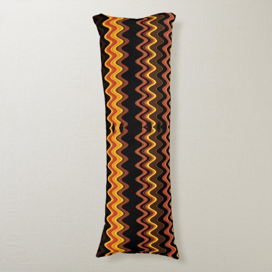 COUSSINS LONGS ORANGE SUNSET WAVES (Devant (Vertical))