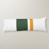 Coussins Longs Orange vert (Dos)