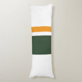 Coussins Longs Orange vert (Devant (Vertical))