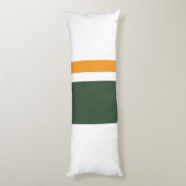 Coussins Longs Orange vert (Dos (Vertical))