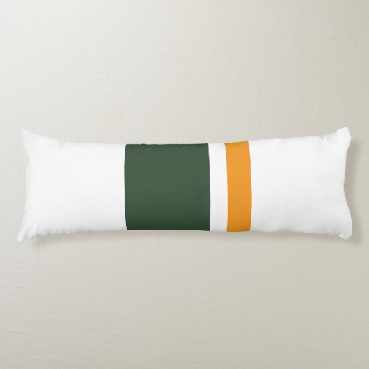 Coussins Longs Orange vert (Devant)