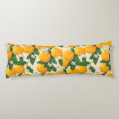 Coussins Longs Oranges (Dos)