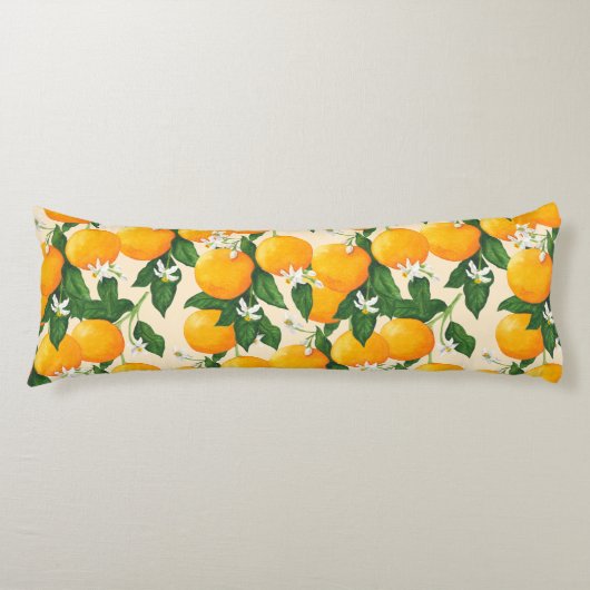 Coussins Longs Oranges (Devant)