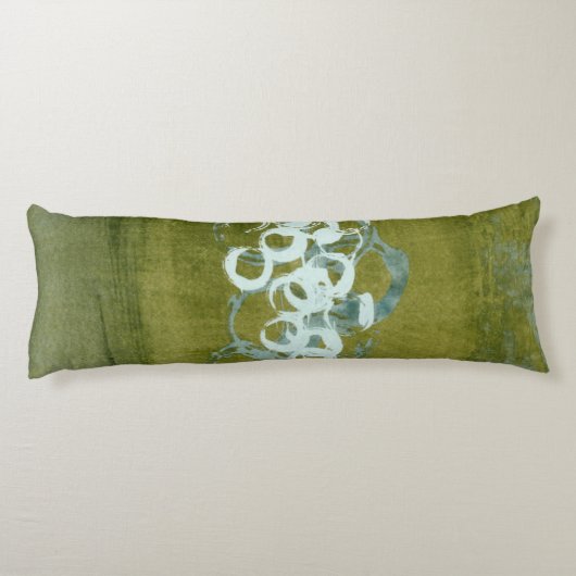 Coussins Longs Orbes vertes I (Dos)