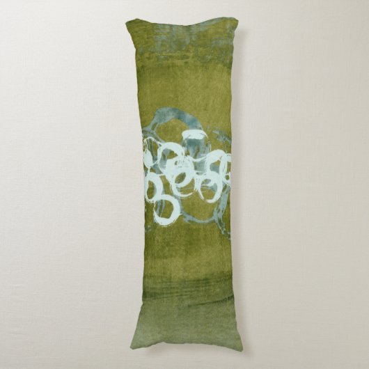 Coussins Longs Orbes vertes I (Devant (Vertical))