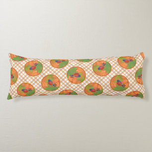 Coussins Longs Orchard Oriole Songbird Peinture Oiseau original