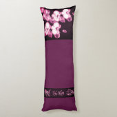 Coussins Longs Orchidées japonaises (Dos (Vertical))