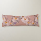Coussins Longs Orchidées sur badge (Dos)
