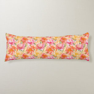 Coussins Longs Oreiller à corps floral