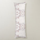 Coussins Longs Oreiller à corps rose rose bleu ivoire (Dos (Vertical))