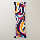 Coussins Longs Oreiller Abstrait (Devant (Vertical))