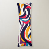 Coussins Longs Oreiller Abstrait (Dos (Vertical))