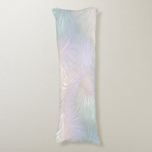 Coussins Longs Oreiller Abstrait Iridescendant moderne (devant Vertical)