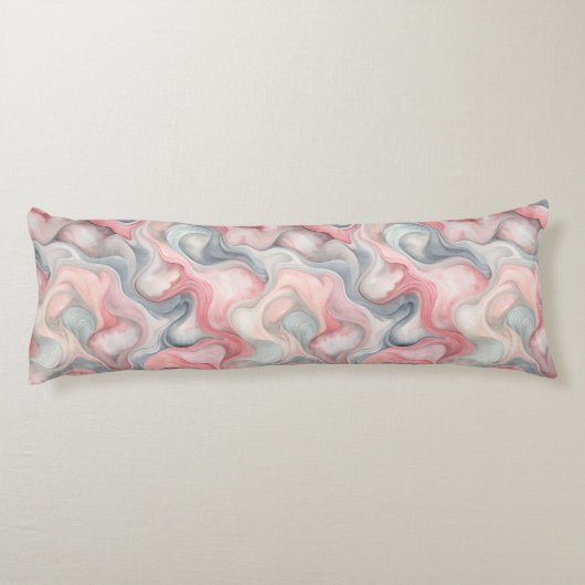 Coussins Longs "Oreiller Abstrait Pastel Body (Dos)