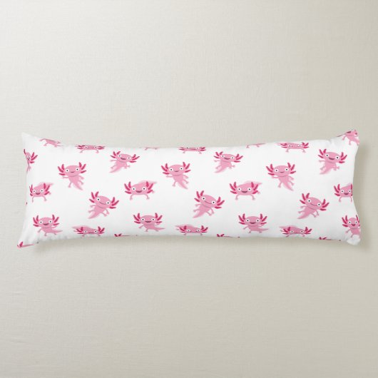 Coussins Longs Oreiller Axolotl (Devant)
