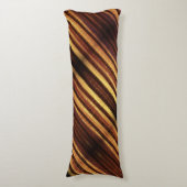 Coussins Longs Oreiller Brown doré (Devant (Vertical))