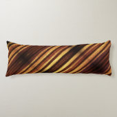 Coussins Longs Oreiller Brown doré (Devant)