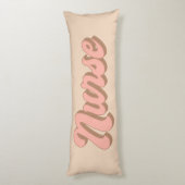 Coussins Longs Oreiller Cadeau Retro Nurse (Dos (Vertical))