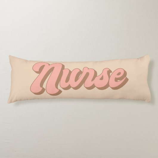 Coussins Longs Oreiller Cadeau Retro Nurse (Devant)