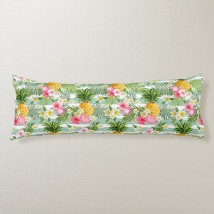 Coussins Longs Oreiller Corporel à Imprimé de Palmiers Tropicaux