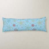 Coussins Longs "Oreiller Corporel à Motif Étoile Bleue (Dos)