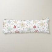 Coussins Longs "Oreiller Corporel à Motif Étoile Cosy (Dos)