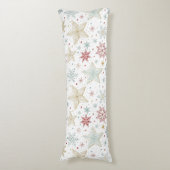 Coussins Longs "Oreiller Corporel à Motif Étoile Cosy (Devant (Vertical))