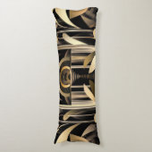 Coussins Longs Oreiller corporel Art déco (Devant (Vertical))