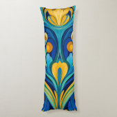 Coussins Longs Oreiller corporel Art nouveau (Dos (Vertical))