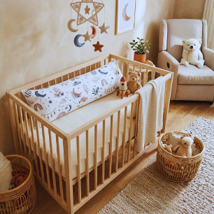 Coussins Longs Oreiller Corporel Boho Céleste Lune et Étoile Ne