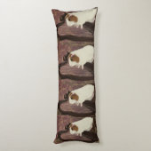 Coussins Longs Oreiller Corporel Cochon d'Inde Harpiste Classique (Dos (Vertical))