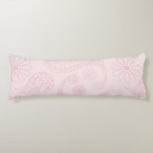 Coussins Longs Oreiller corporel Douceur Rose (Devant)