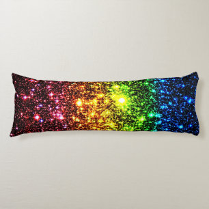 Coussins Longs Oreiller corporel en arc-en-ciel