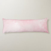 Coussins Longs Oreiller Corporel en Polyester Brossé Rose Paillet (Dos)
