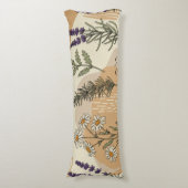 Coussins Longs 🌿 Oreiller Corporel Fleurs Herbacées (Devant (Vertical))