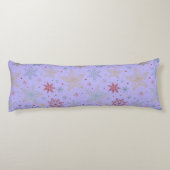 Coussins Longs "Oreiller Corporel Nuit Étoilée Violette (Dos)