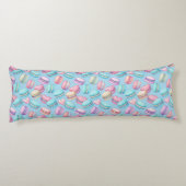 Coussins Longs Oreiller Corporel Pastel Macaron (Dos)