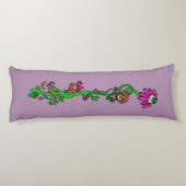 Coussins Longs Oreiller Corporel Réversible Alien Floral Pastel G (Dos)