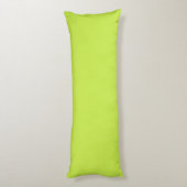 Coussins Longs Oreiller Corporel Vert Citron 20" x 54" (Dos (Vertical))