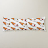 Coussins Longs Oreiller Corps Blanc Fraise ou Vanille? (Dos)